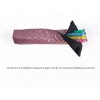 C&H Solutions “Purple Pink”Quilted PU Leather Mahjong Carry Bag with