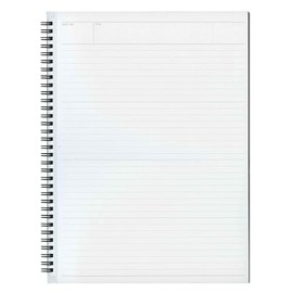 Maruman Mnemosyne Cuaderno de cuadrícula de puntos - A4, 11.69" x 9.25", 70 hojas / 140 páginas, diario de 5 mm con puntos, páginas perforadas y encua