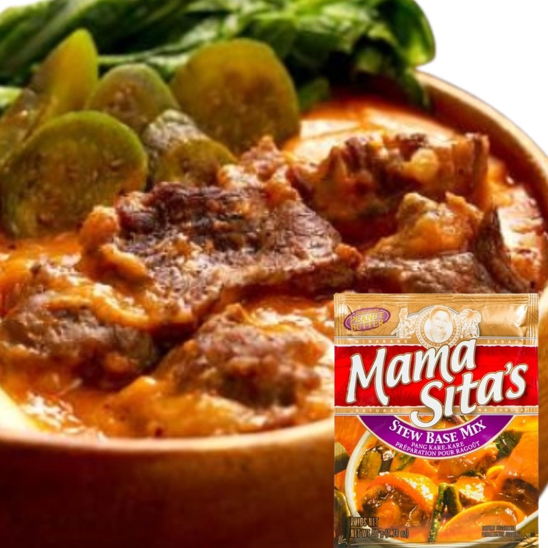 Mama Sita's Stew Base Mix Pang Kare-Kare 1.76oz (50g) 3