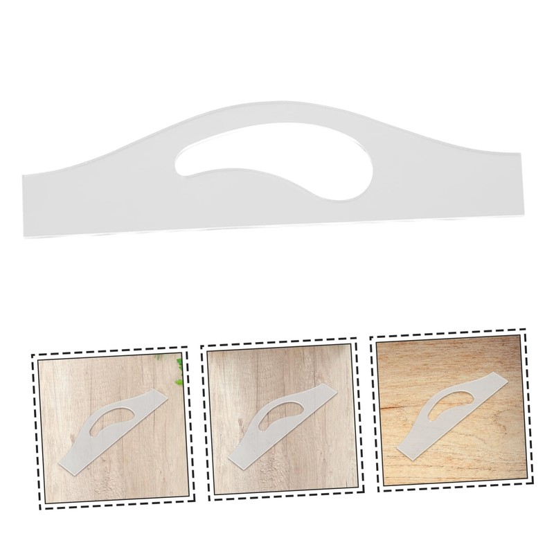 Operitacx Cutting Board Handle Template Durable Acrylic Stencil for Precise
