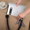 MBAIYO Foldable Keyboard Riser Stand, Self-Adjusting Laptop Feet with Dual