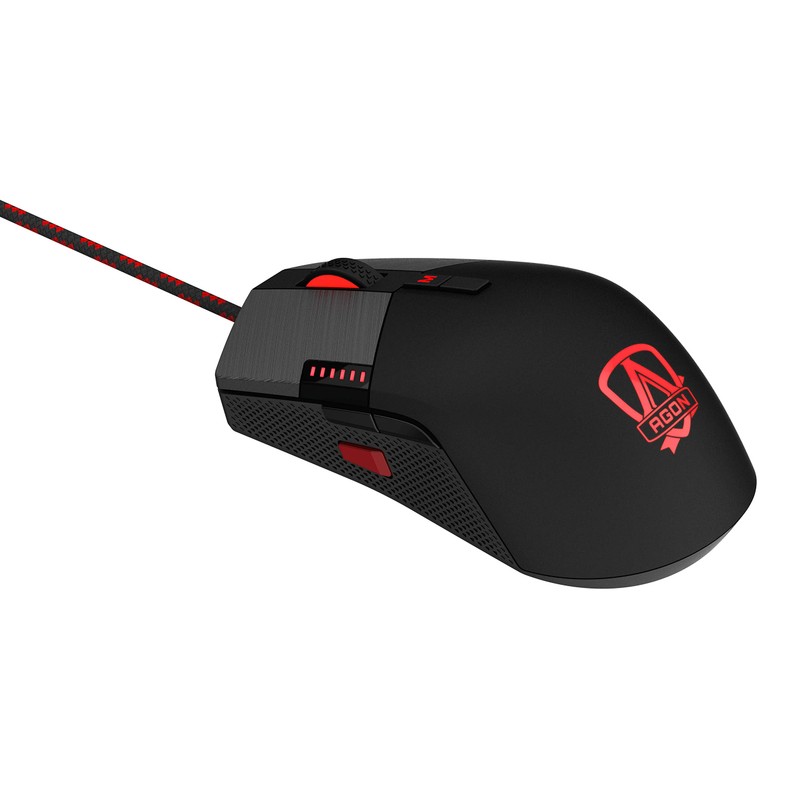AOC Agon AGM700 Gaming Mouse - 16,000 DPI - Omron