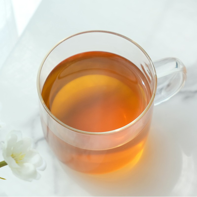 Fescha Organic Jasmine Green Tea Bags, Flower-scented Tea (50-count), Eco-Conscious
