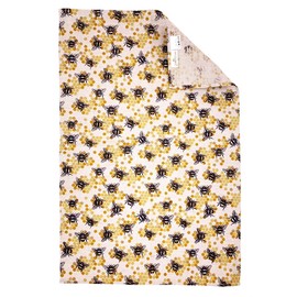 JOWOLLINA Tea Towels Kitchen Towels Hand Towels Cloths 47 x 70 cm. / 18.5 x 27.5 inches. Half Linen Printed Set of 2