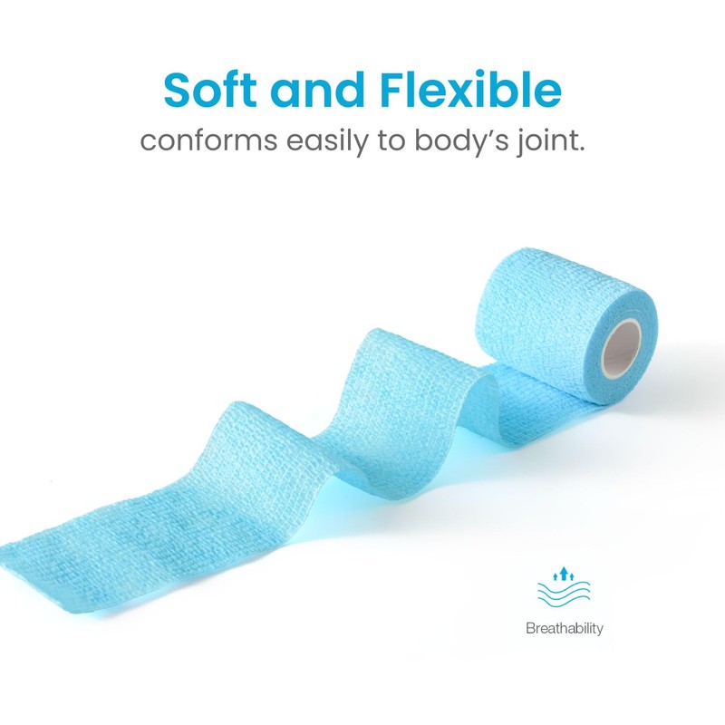 WePet Pet Wrap, Self-Adhesive, Only Sticks to Itself, Non-Woven Tape