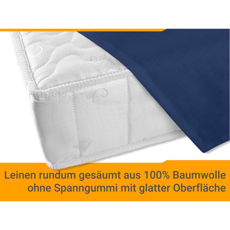 npluseins Bed sheets – 100% Cotton – 6 colours –