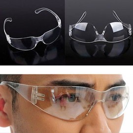 Clear Riding Glasses Bicycle Eye Protection Night Bike Safety Transparent Lens