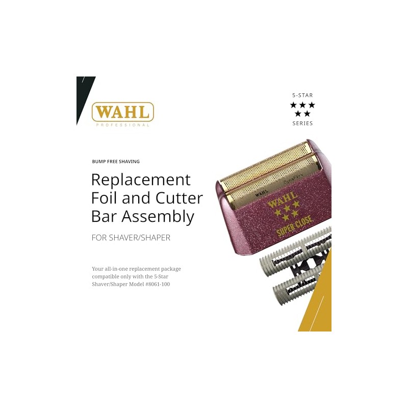 Wahl Professional Replacement Foil and Cutter Bar Assembly