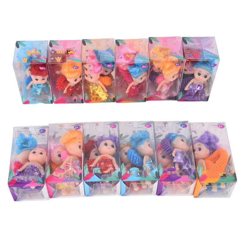 24pcs Mini Doll Children Kid Exquisite Unique Girl Doll with