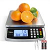 Large Food Scale 110 lb, Commercial Kitchen Scale 50kg with