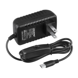 ABLEGRID 5V 3A USB-C AC Adapter For LG V60 ThinQ/V50 V30S G9 G8S G8X G8 Charger Power PSU