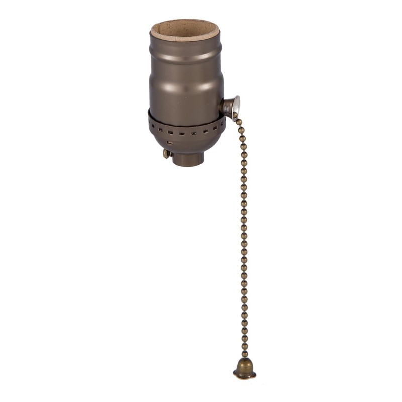 B&P Lamp® Antique Brass Plated Finish Table Lamp Wiring Kit