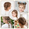 1425Pcs Baby Hair Ties, No Damage Elastic Rubber Bands, Multicolor