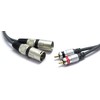 VITALCO 2x XLR Male to 2x RCA Stereo Cable 5