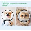 Voarge Pet Collar Protective Collar, Plastic Elizabethan Collar with Breathable