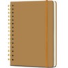 A5 Spiral Notebook, 8.27"x5.7" Hardcover Notebook 160 Lined Pages Spiral