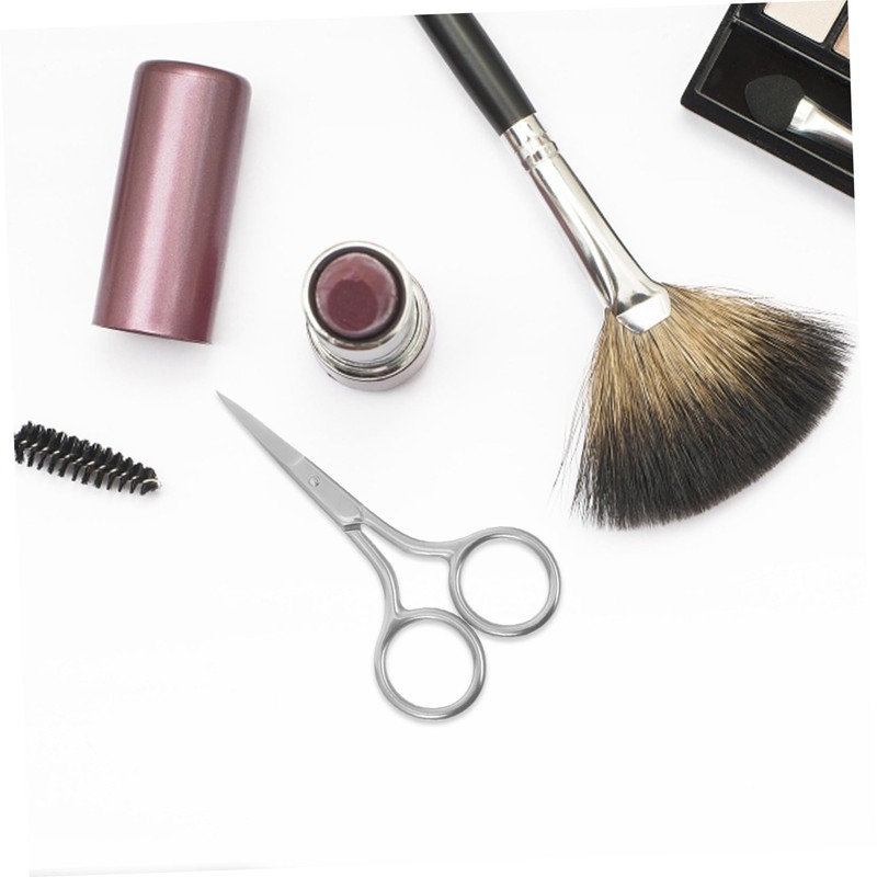 WOONEKY Multi-function Eyebrow Nose Hair Scissors Compact Beauty Grooming Tool