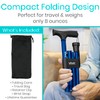 Vive Folding Cane - Foldable Walking Cane for Men, Women