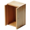 KESPER 70854 Napkin Dispenser Cutlery Tray FSC Certified Bamboo/Cutlery Holder/Box
