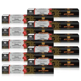 Attibassi Classico Espresso Italian Coffee Compatible Nespresso Originaline- 100