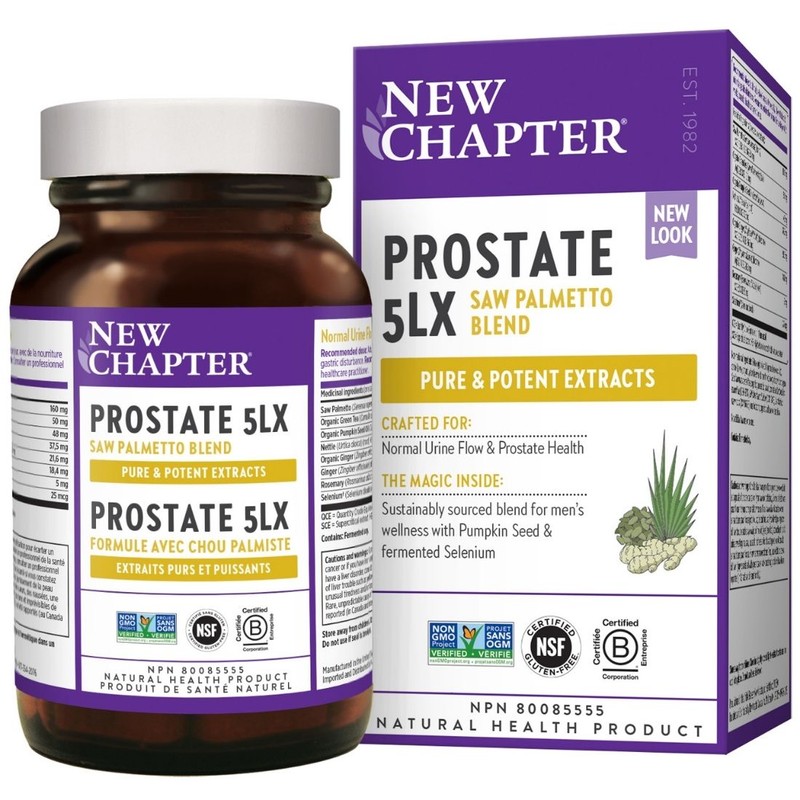 New Chapter Prostate 5LX, 60 Liquid Vcaps