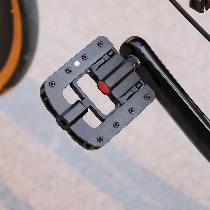 Bicycle Pedals Universal Waterproof High Strength Aluminum Alloy Folding Bike