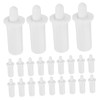 40pcs White Plastic Shutter Repair Pins Kit for Home Window