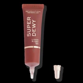 Revolution Beauty Super Dewy Liquid Blush ~ New In Box ~ 05. Fl Oz ~ You Choose - Blush Me Up ~ warm cocoa tone