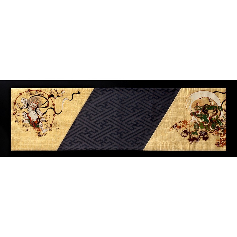 Japanese Style Kimono Table Runner, Obi, Boxed, Japanese Souvenir, 47.2