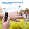 Ultrasonic Bracelet Watch USB Rechargeable 3 Modes Wristband Suitable for