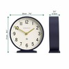 NEWGATE® Q Mantel Clock | Modern Classic Round Mantel Clock