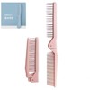 Small Portable Foldable Children's Hair Comb and Brush Pink