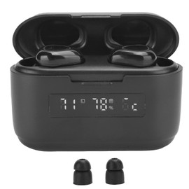 G40 Bluetooth 5.1 True Wireless Earphones with LED Power Display Touch Control Magnetic EarbudsBlack