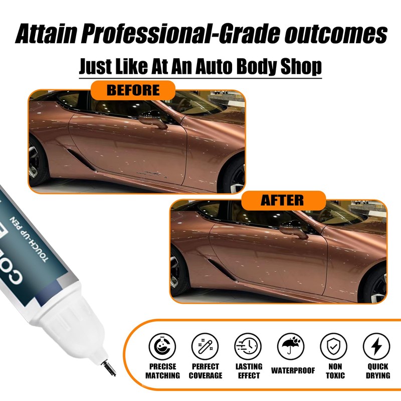 Copper Cres(4Y5) Touch Up Paint for Lexus, Car Paint Pen