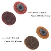 Mesee Pack of 15 Sanding Discs Set, 2 Inch Roll