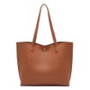 Dreubea Women's Soft Faux Leather Tote Shoulder Bag from, Big