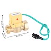 G3/4‑G3/4 Thread Water Pump Adjustable Flow Sensor Pressure Automatic Control