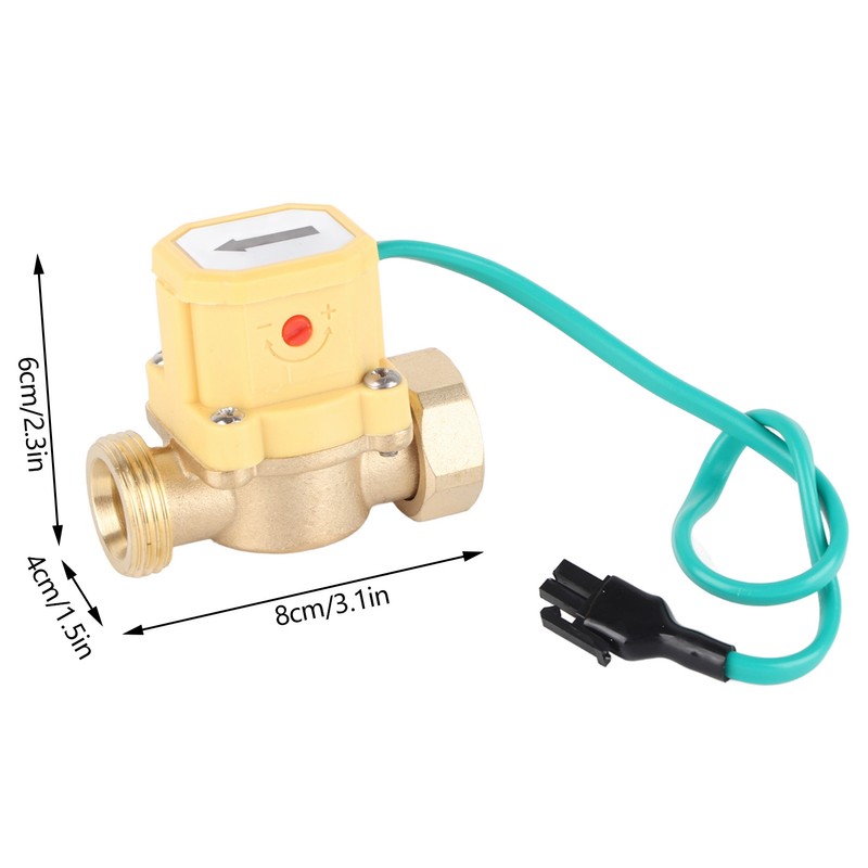 G3/4‑G3/4 Thread Water Pump Adjustable Flow Sensor Pressure Automatic Control