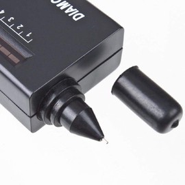 JINTONG Diamond Tester High Precision Professional Hand Held Diamond and Gem Tester Festival Gemstone and Diamond Tester Selector II Tool LED for Beginners and Professionals