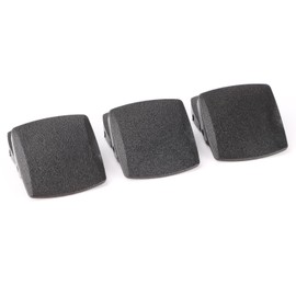 JASGOOD Plastic Buckle,Nylon Canvas Web Belt Plastic Buckle for 1.5inch Wide Belt(set of 3,Black)