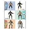 Didier Market Pack 5 Muñecos Luchadores Coleccionables Lucha Libre