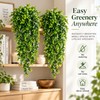 Artificial Hanging Eucalyptus Vine for Home & Events – UV-Resistant