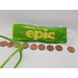 EPIC Green Real 3D Glasses US Brand New Sealed Adult Promo Collectible