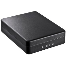 BARSKA Combination Compact Gun Safe, Black