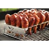 Outset QS83 Chicken Leg and Jalapeño Roaster with Collapsible Legs,