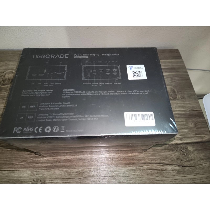 Tiergrade USB C Docking Station Dual 4K 60W PD Charging