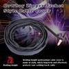 Welding Knight TIG Welding Torch Cable Cover Cowboy Zipper Jacket