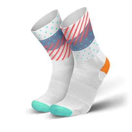 INCYLENCE ULTRALIGHT Running Socks for Men and Women, Breathable and Ultra Thin 1 Pair, Wildness Inferno