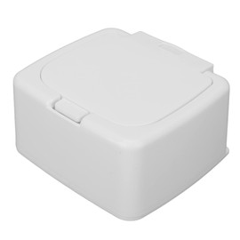 Cotton Pad Container, Household Diamond Shape Lightweight Cotton Pad Storage Box for Travel