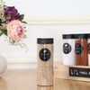 100SU Black Label Lettering Spice Container Set / 100SU 블랙라벨